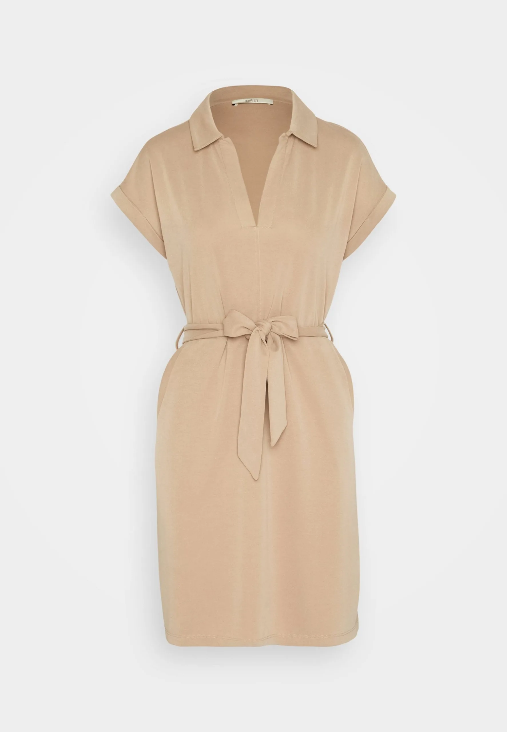 ESPRIT Dress - Jerseykjole - Taupe 7 ESPRIT Dress - Jerseykjole - Taupe - Bilde 5