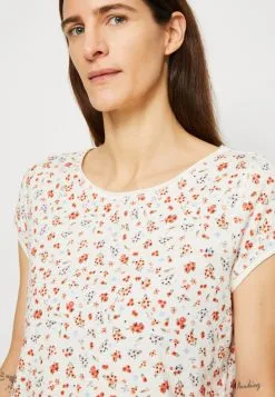 ESPRIT F Aop - T-Shirts Med Print - White -ESPRIT Butikk 07f5a3b0c1124e54beebde284f9d26d1