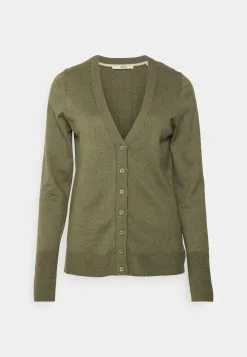 ESPRIT Button Cardigan - Cardigan - Khaki Green 12 ESPRIT Button Cardigan - Cardigan - Khaki Green -ESPRIT Butikk 096a98ee66114256b41776601e0de629