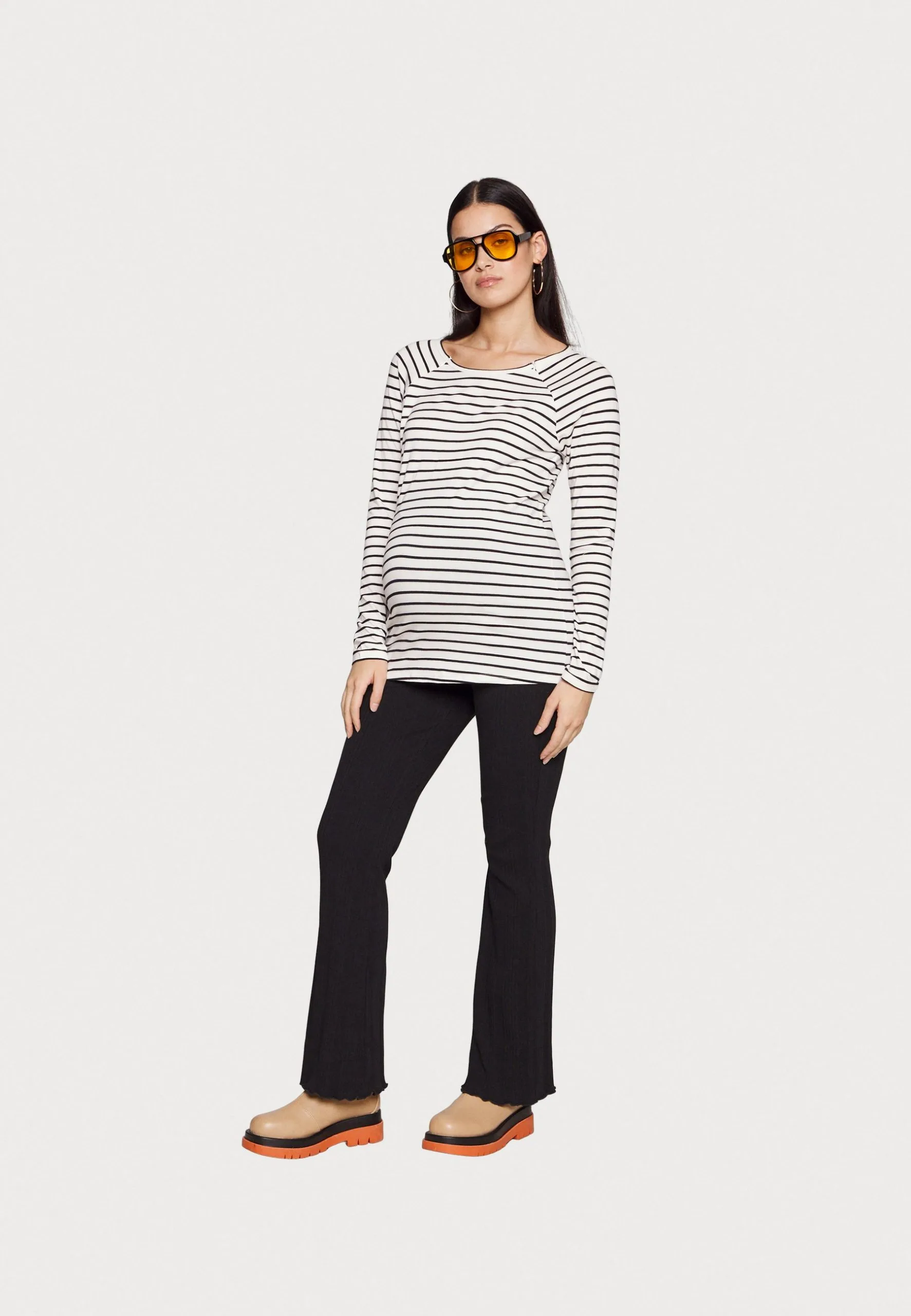 Nursing Long Sleeve Stripe - Topper Langermet - Night Sky Blue 4 Nursing Long Sleeve Stripe - Topper Langermet - Night Sky Blue - Bilde 2