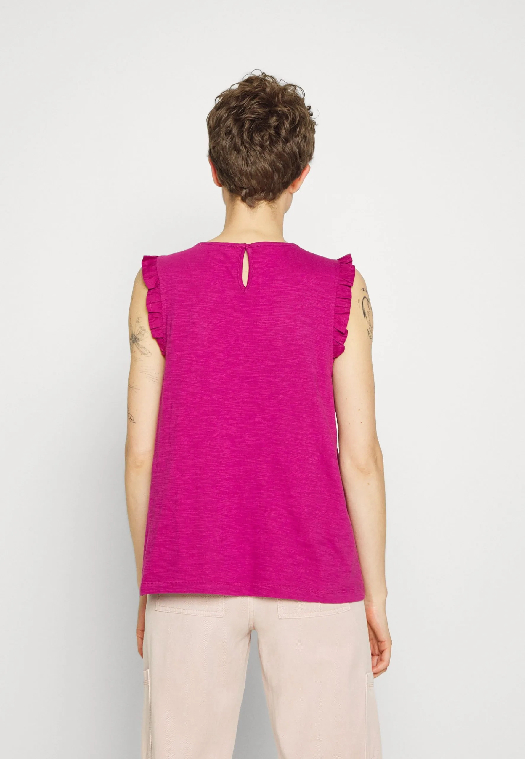 ESPRIT Mix - T-Shirts Med Print - Dark Pink 6 ESPRIT Mix - T-Shirts Med Print - Dark Pink - Bilde 4