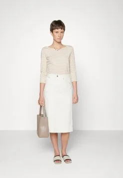 ESPRIT Boat Neck- Topper Langermet - Sand -ESPRIT Butikk 0c72c51251b6407a96df021e843bc282