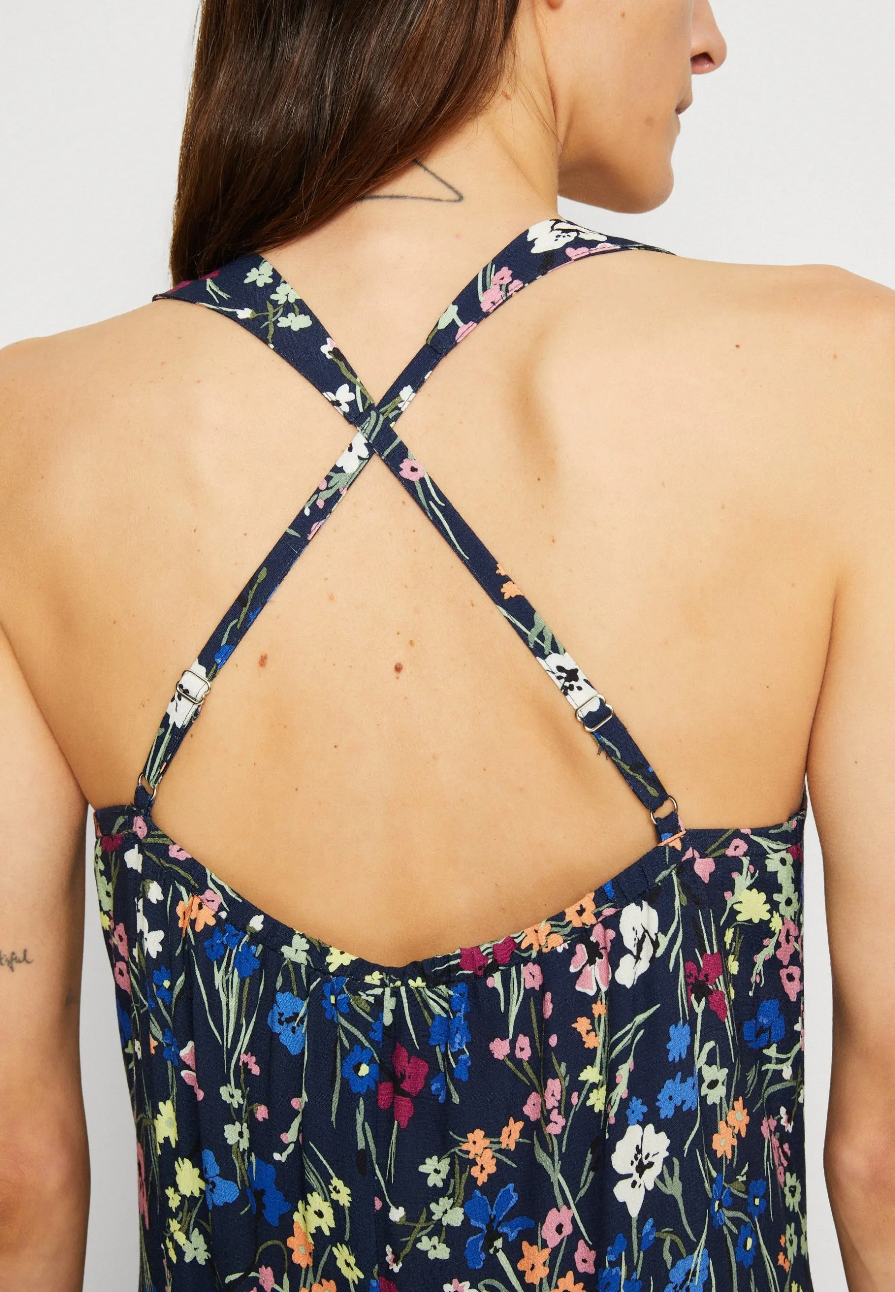 ESPRIT Aop Strap - Kjole - Navy 8 ESPRIT Aop Strap - Kjole - Navy - Bilde 6