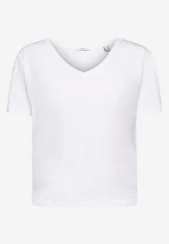 ESPRIT Sticht - T-Shirts - White -ESPRIT Butikk 0d6a93a8d65146bdbe6c4155dcf1394c