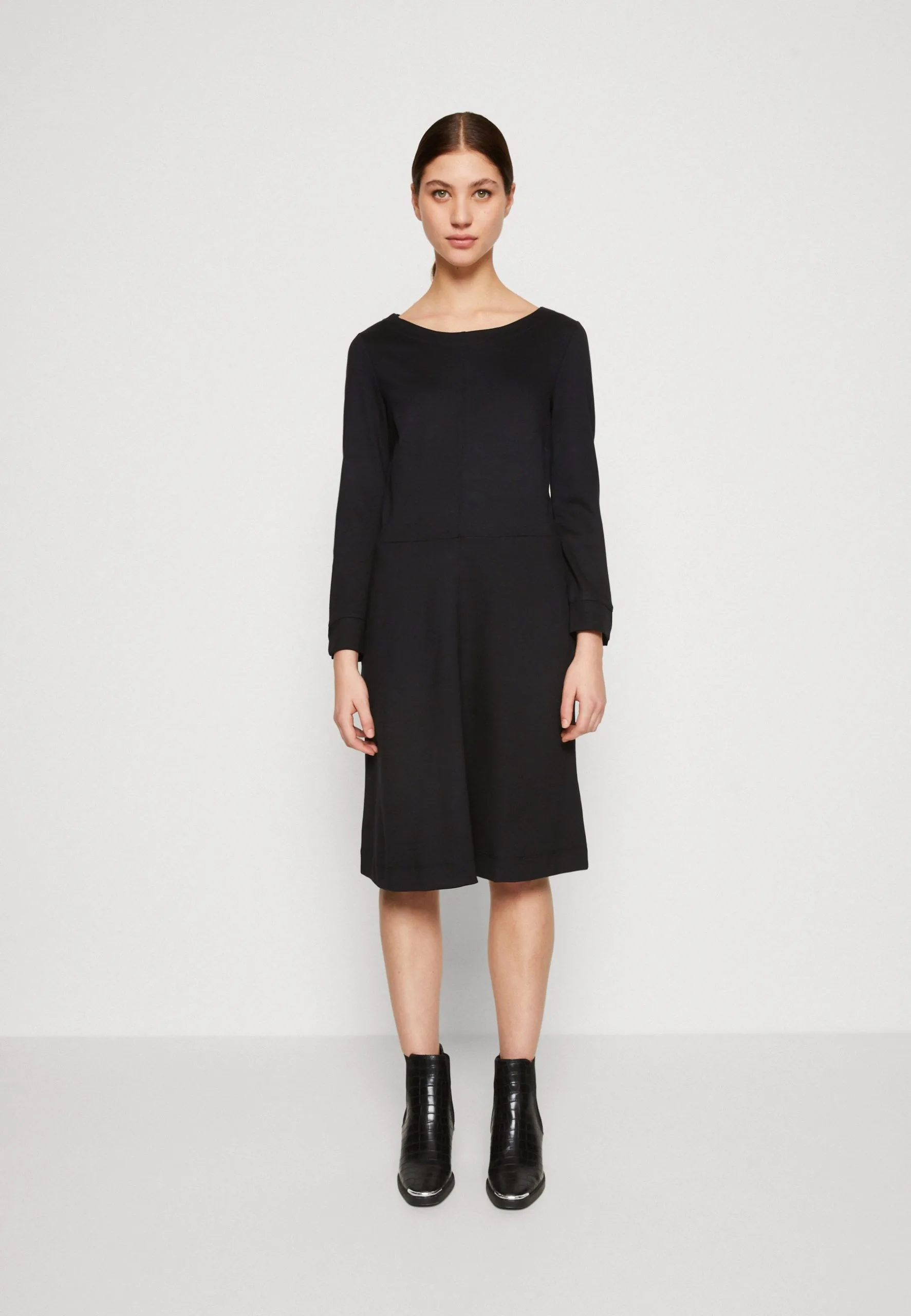 ESPRIT Punti Dress - Jerseykjole - Black 3 ESPRIT Punti Dress - Jerseykjole - Black