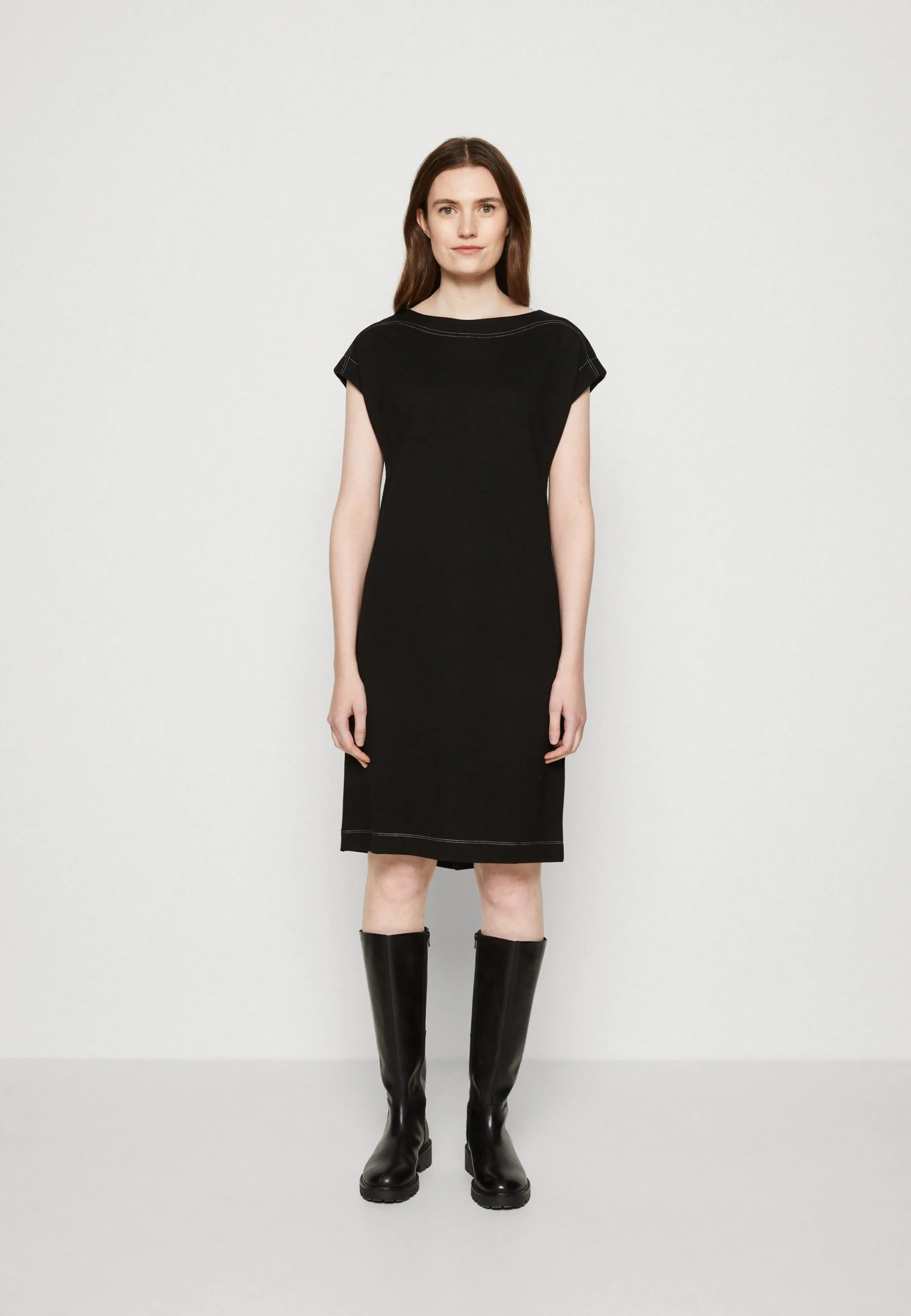 ESPRIT Dress Above Knee - Jerseykjole - Black 3 ESPRIT Dress Above Knee - Jerseykjole - Black