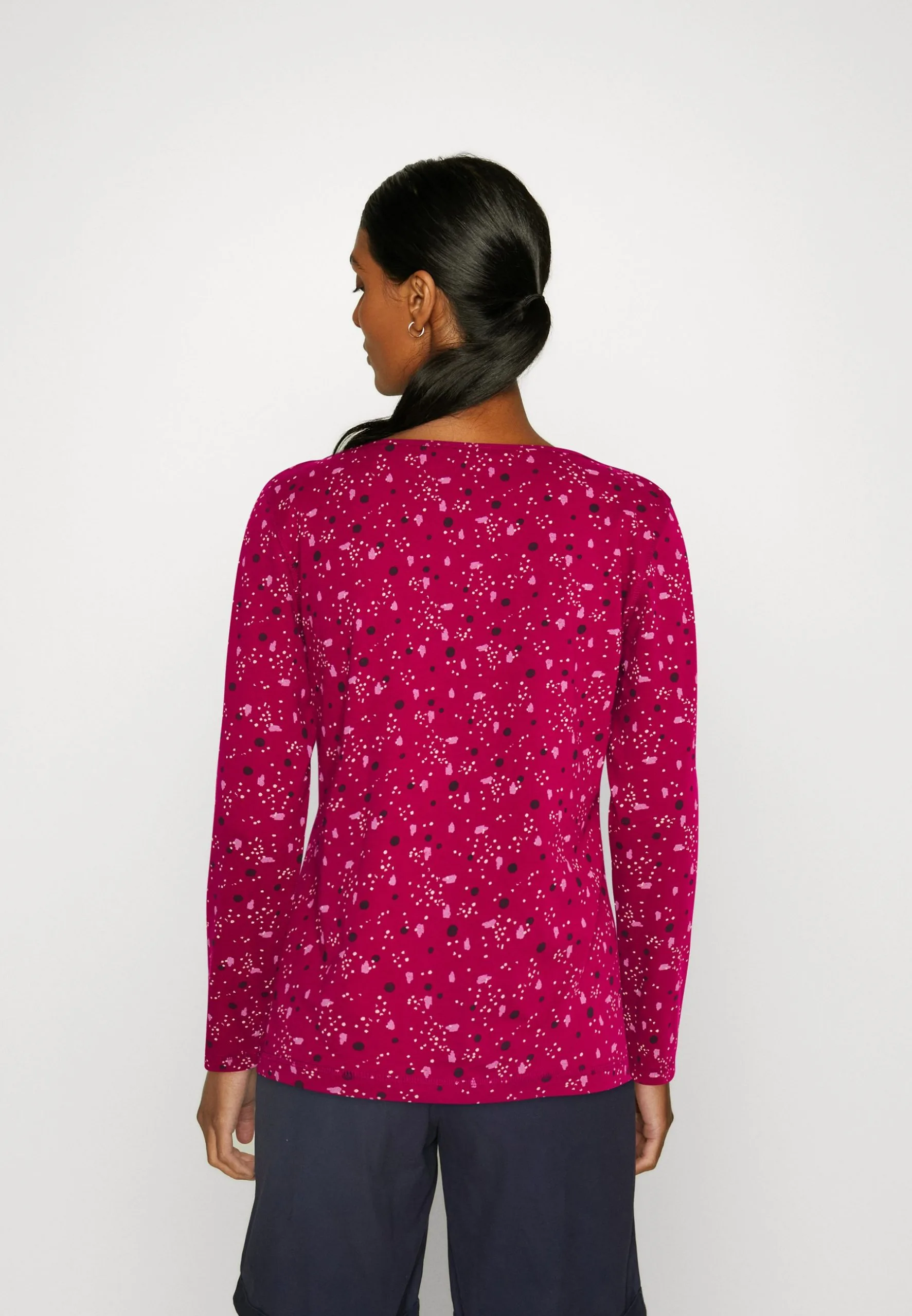 ESPRIT Boat Neck - Topper Langermet - Cherry Red 5 ESPRIT Boat Neck - Topper Langermet - Cherry Red - Bilde 3