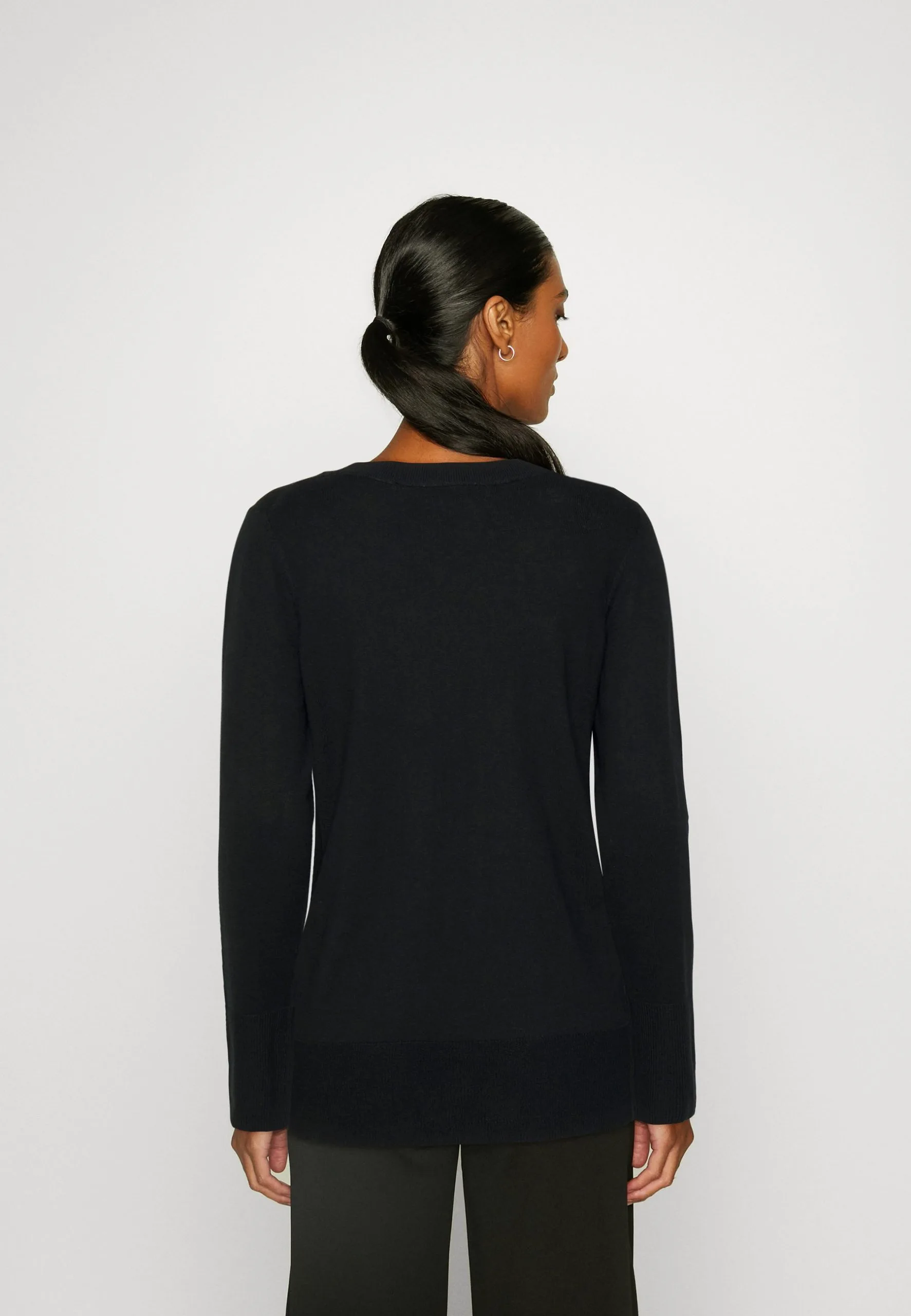 ESPRIT Roundneck- Strikkegenser - Black 5 ESPRIT Roundneck- Strikkegenser - Black - Bilde 3