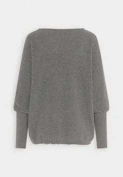 ESPRIT Badwing Roundneck - Strikkegenser - Medium Grey 13 ESPRIT Badwing Roundneck - Strikkegenser - Medium Grey -ESPRIT Butikk 1368a97663da4f7ebb209b0869f6f9fa