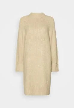 ESPRIT Dress - Strikket Kjole - Sand