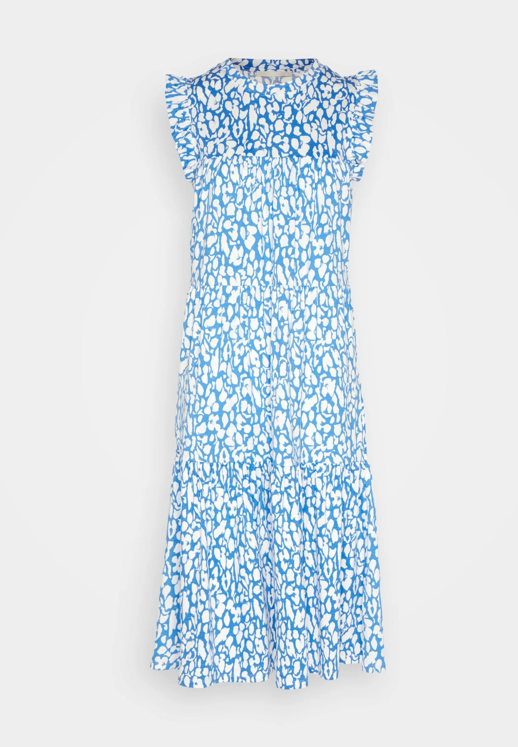 Edc By Esprit Printed - Kjole - Bright Blue 7 Edc By Esprit Printed - Kjole - Bright Blue - Bilde 5