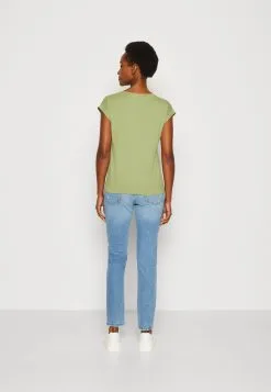 ESPRIT Stitch Detail - T-Shirts Med Print - Pistachio Green -ESPRIT Butikk 15ddb8ecd08a46d0b59c6c0be02ea603