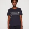 Edc By Esprit F Aw - T-Shirts - Navy -ESPRIT Butikk 1792ec8e23ad4d9ca2dfe3041458062a