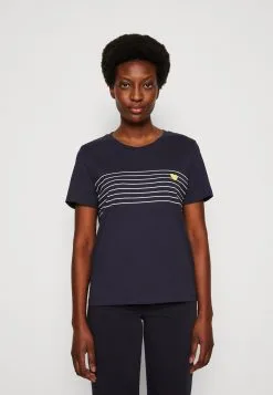 Edc By Esprit F Aw - T-Shirts - Navy