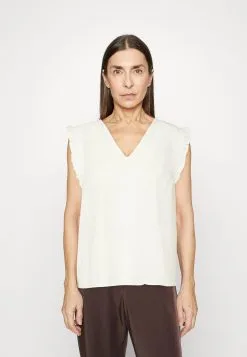 Edc By Esprit Blouse - T-Shirts - Off White