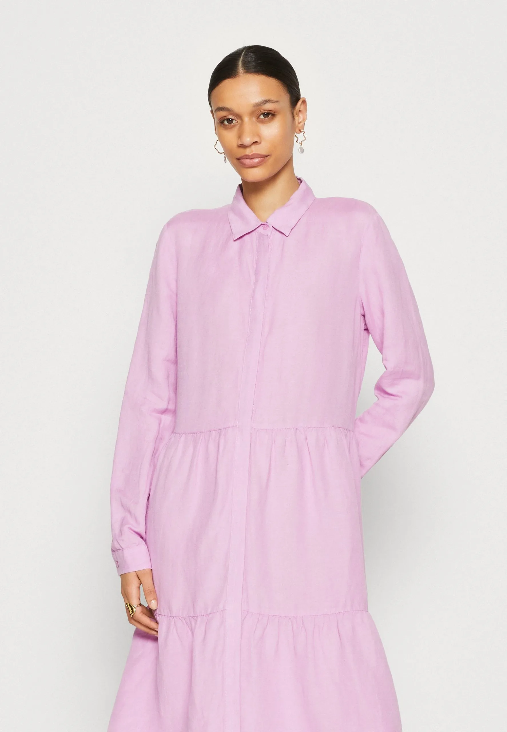 ESPRIT Dress - Skjortekjole - Lilac 6 ESPRIT Dress - Skjortekjole - Lilac - Bilde 4