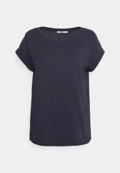 Edc By Esprit Slub Round Neck - T-Shirts - Navy 10 Edc By Esprit Slub Round Neck - T-Shirts - Navy -ESPRIT Butikk 1e88e1a46396451195057641550af424