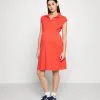 Dress Nursing Short Sleeve - Skjortekjole - Red