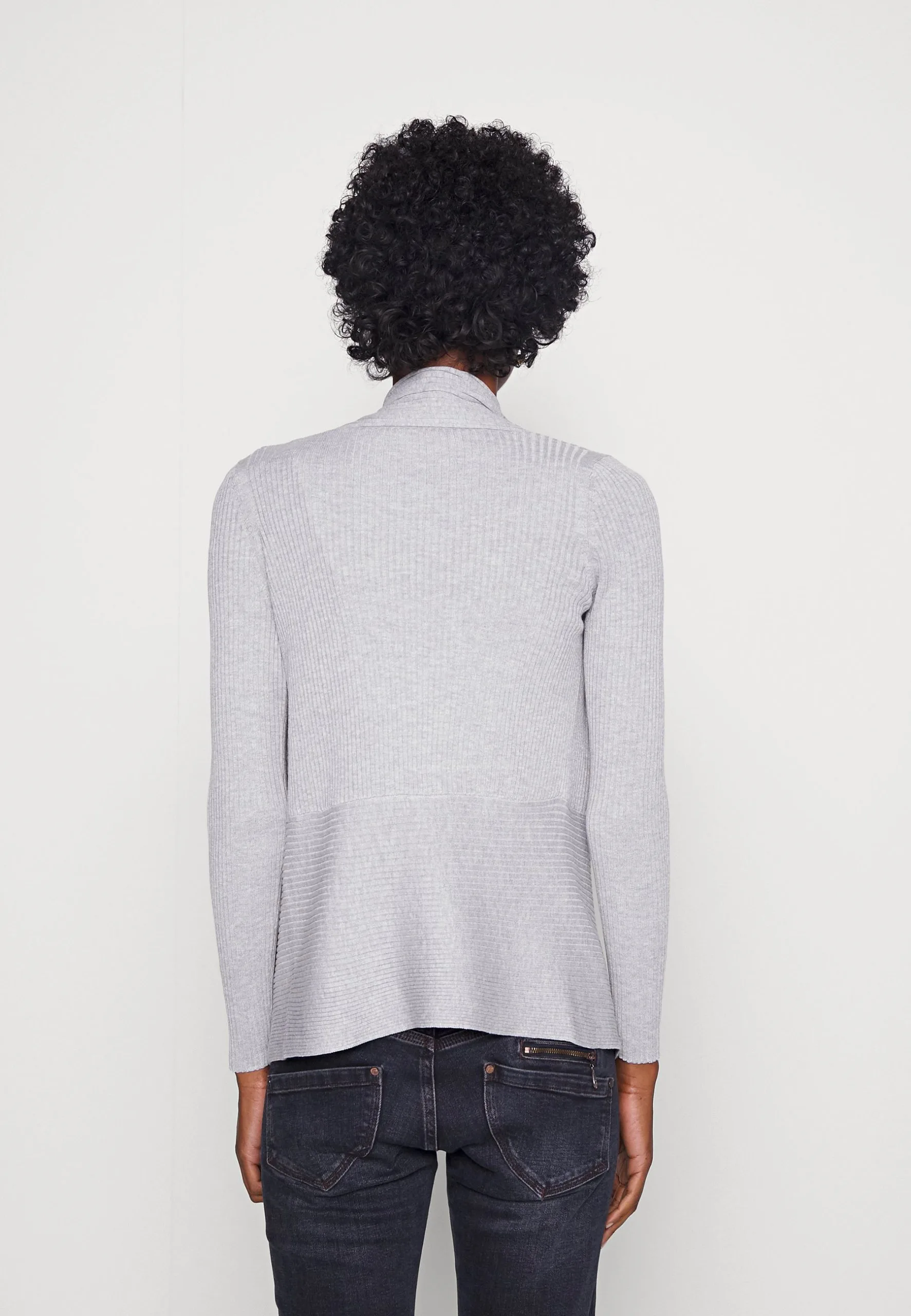 ESPRIT Cardigan - Cardigan - Light Grey 5 ESPRIT Cardigan - Cardigan - Light Grey - Bilde 3