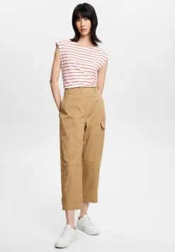 ESPRIT Sslv Stripe - T-Shirts Med Print - Orange Red 10 ESPRIT Sslv Stripe - T-Shirts Med Print - Orange Red -ESPRIT Butikk 29dff801ecad4a26a5f3aaa2e1478064