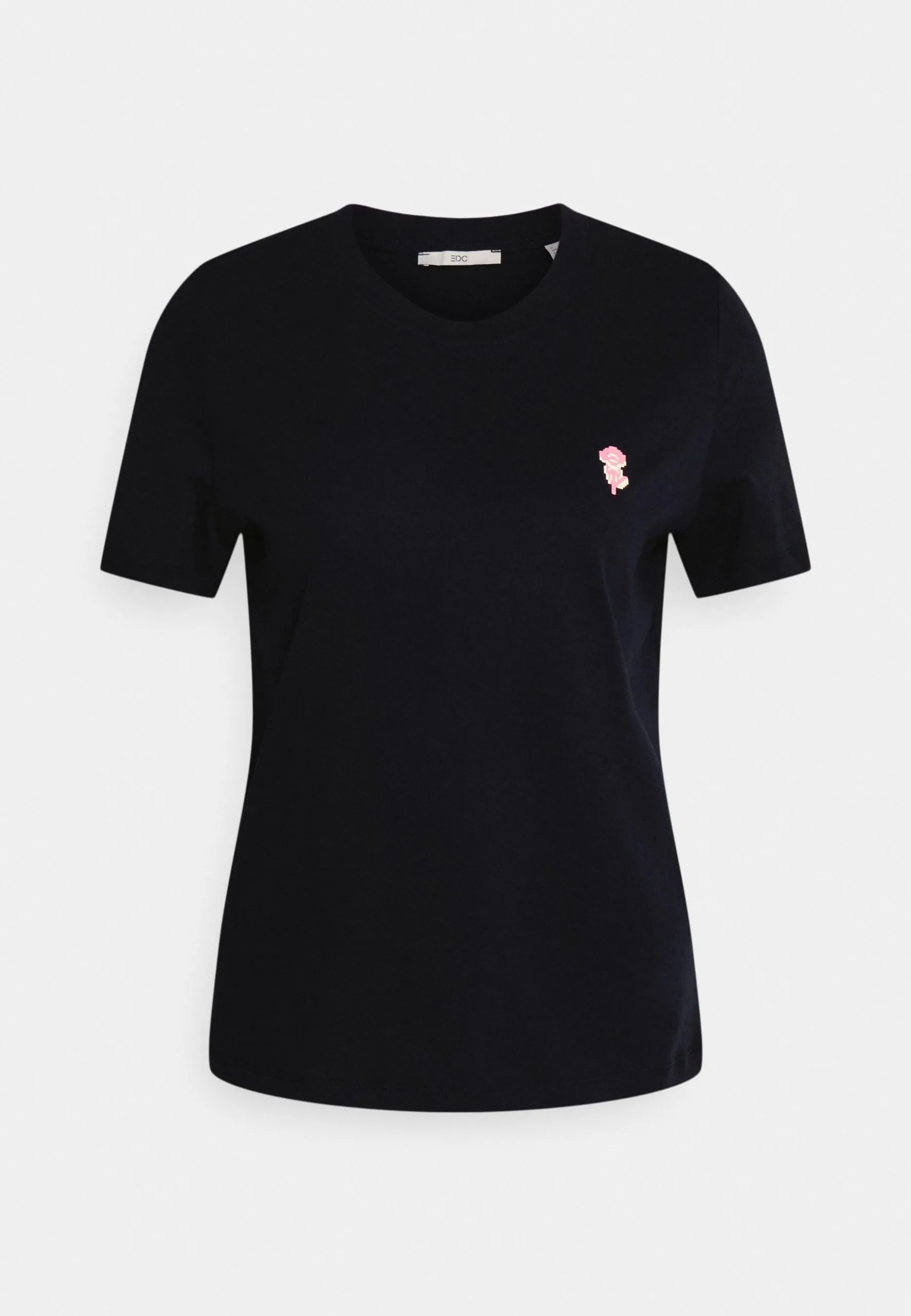 Edc By Esprit Tee - T-Shirts Med Print - Black 3 Edc By Esprit Tee - T-Shirts Med Print - Black
