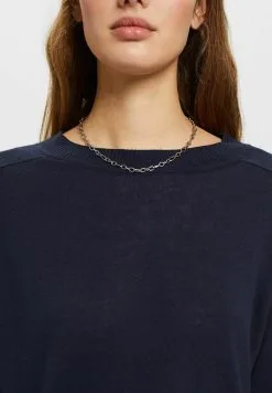 ESPRIT Sus Li Blend Te - T-Shirts - Navy 14 ESPRIT Sus Li Blend Te - T-Shirts - Navy -ESPRIT Butikk 30eacbc522c24e29a8baa4b92724345d