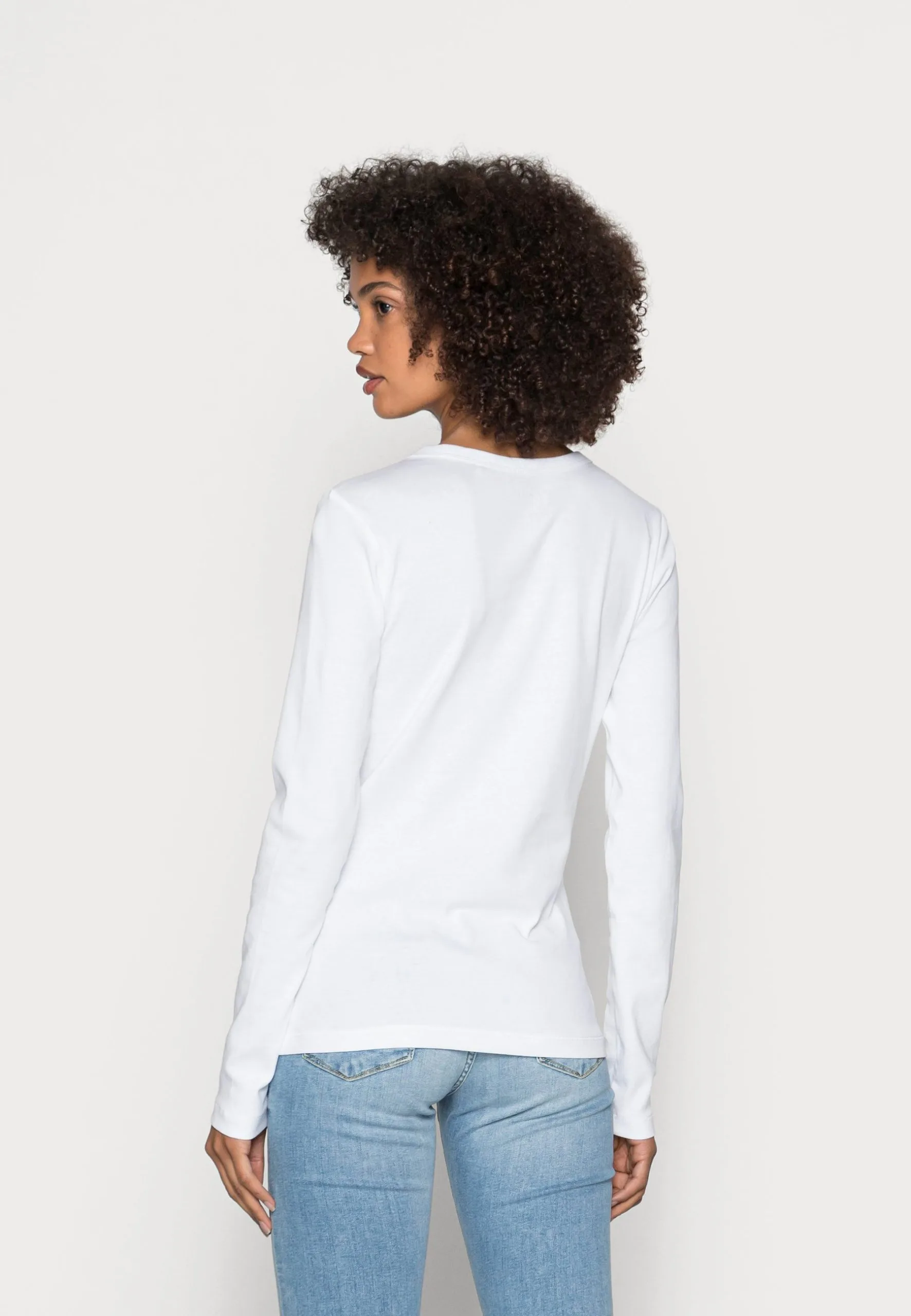 ESPRIT Core Crew - Topper Langermet - White 5 ESPRIT Core Crew - Topper Langermet - White - Bilde 3