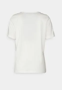 Edc By Esprit Tee - T-Shirts Med Print - Off White