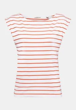 ESPRIT Sslv Stripe - T-Shirts Med Print - Orange Red 14 ESPRIT Sslv Stripe - T-Shirts Med Print - Orange Red -ESPRIT Butikk 35cc7eb3a2e54cc7a0374cb0d5acd817
