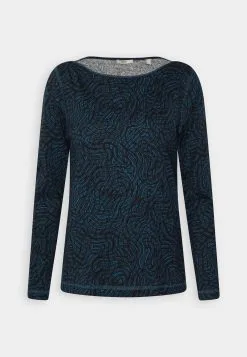 ESPRIT Boat Neck - Topper Langermet - Dark Turquoise -ESPRIT Butikk 3a31cac7c5b24d678d6d04a4728946ac