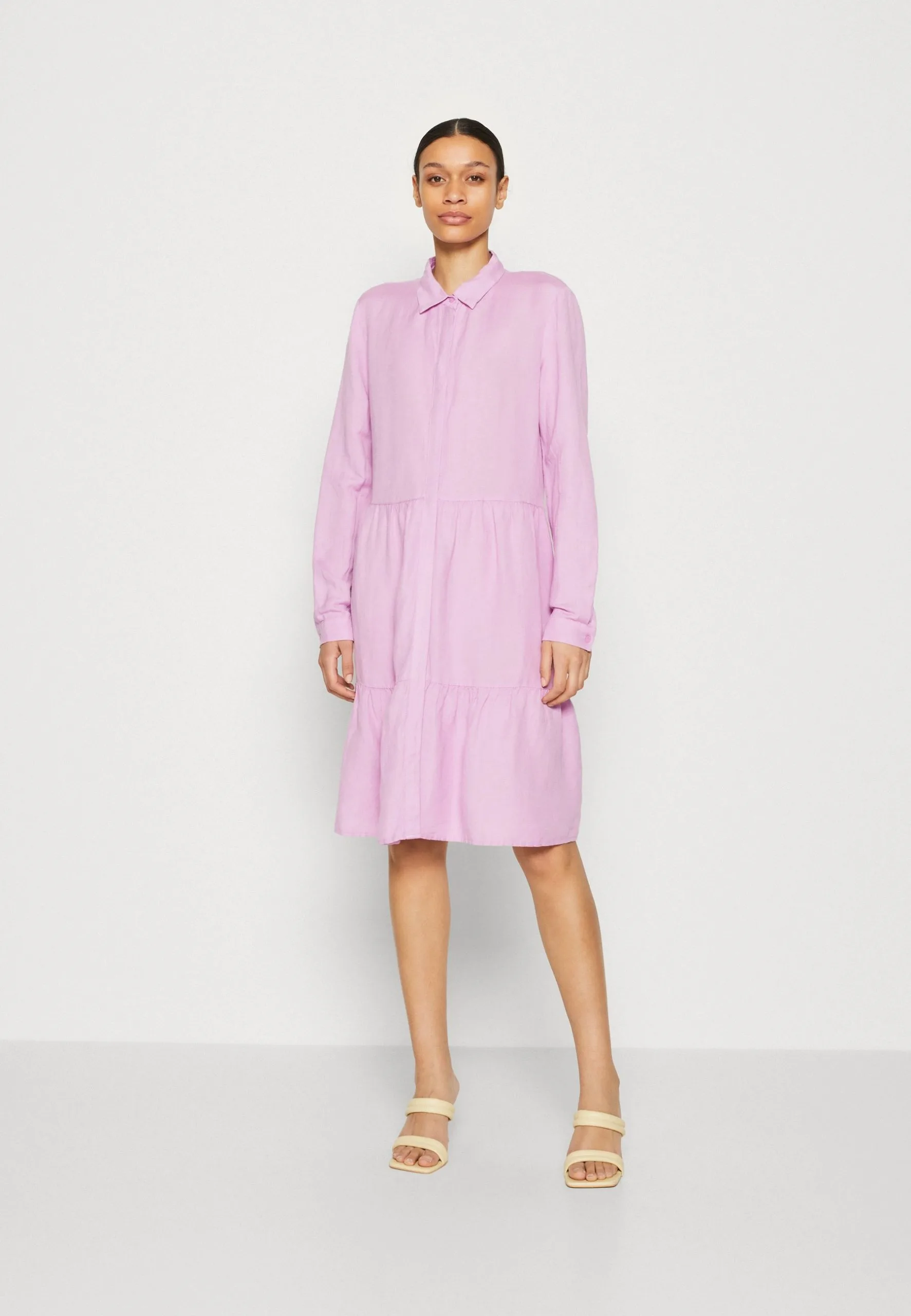 ESPRIT Dress - Skjortekjole - Lilac 3 ESPRIT Dress - Skjortekjole - Lilac