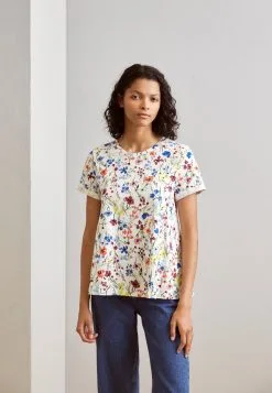 ESPRIT Core Tee - T-Shirts Med Print - Off White