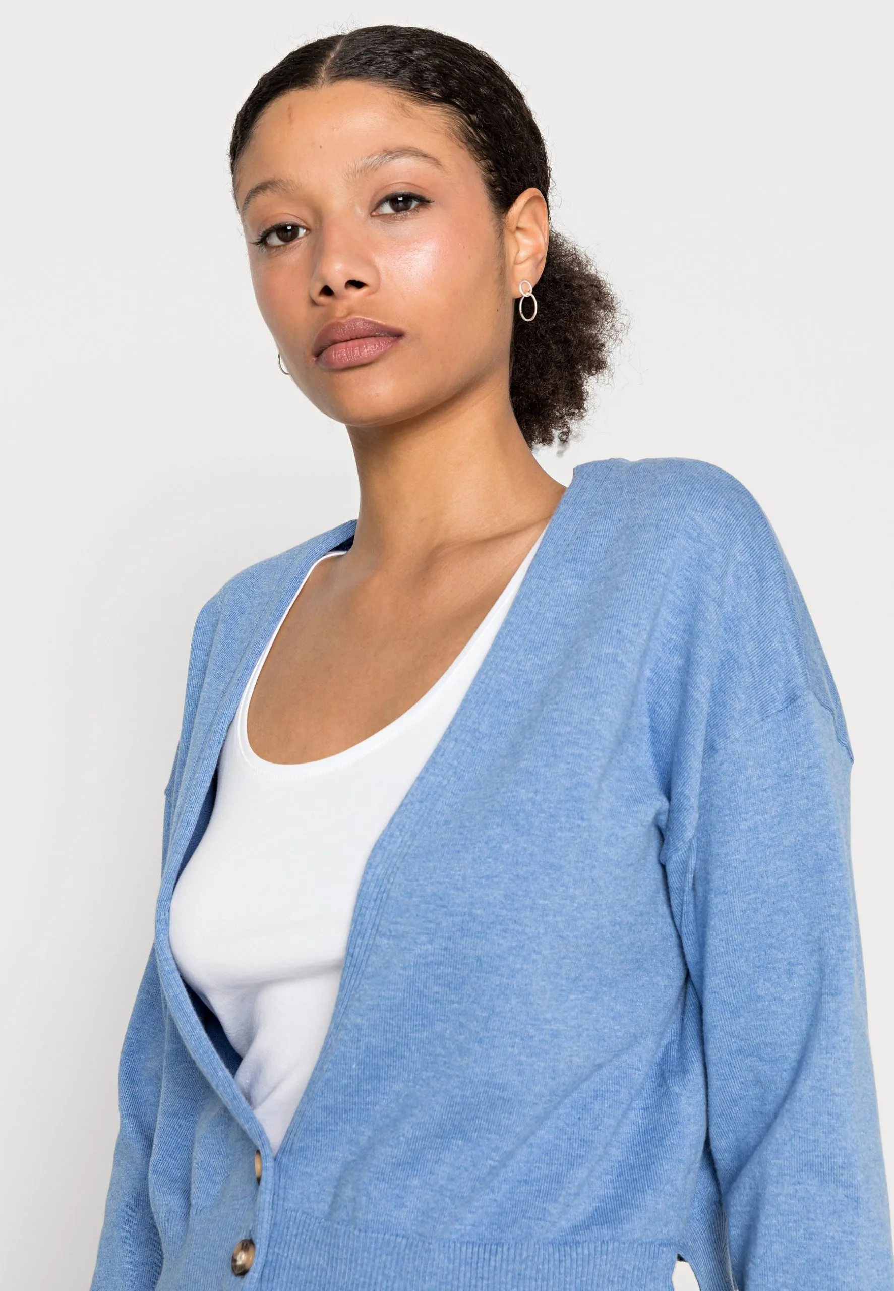 ESPRIT Cardigan - Light Blue Lavender 7 ESPRIT Cardigan - Light Blue Lavender - Bilde 5