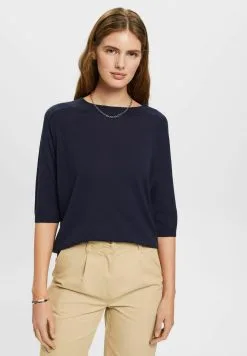 ESPRIT Sus Li Blend Te - T-Shirts - Navy
