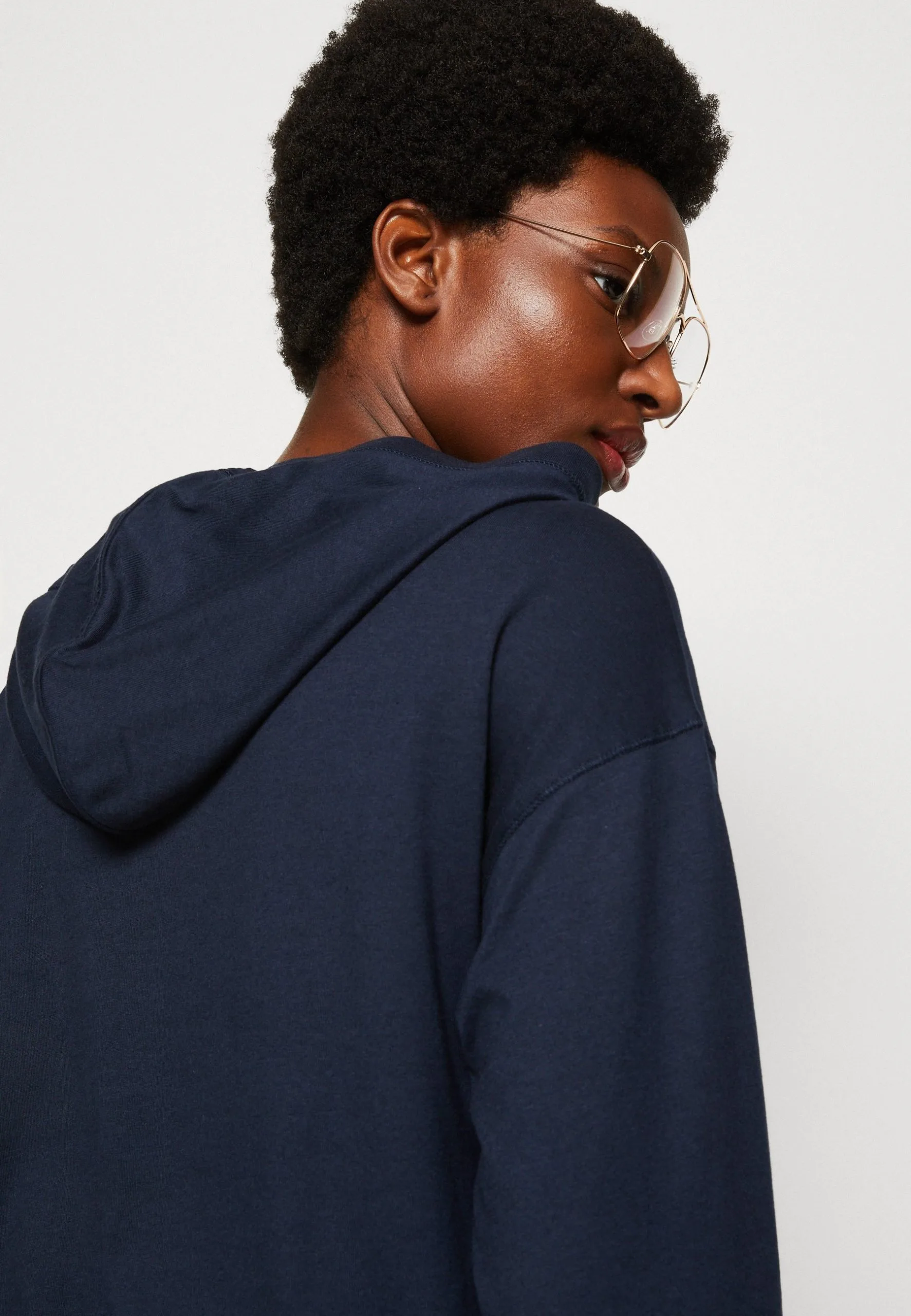 ESPRIT Bubble Hem Tee - Topper Langermet - Navy 6 ESPRIT Bubble Hem Tee - Topper Langermet - Navy - Bilde 4