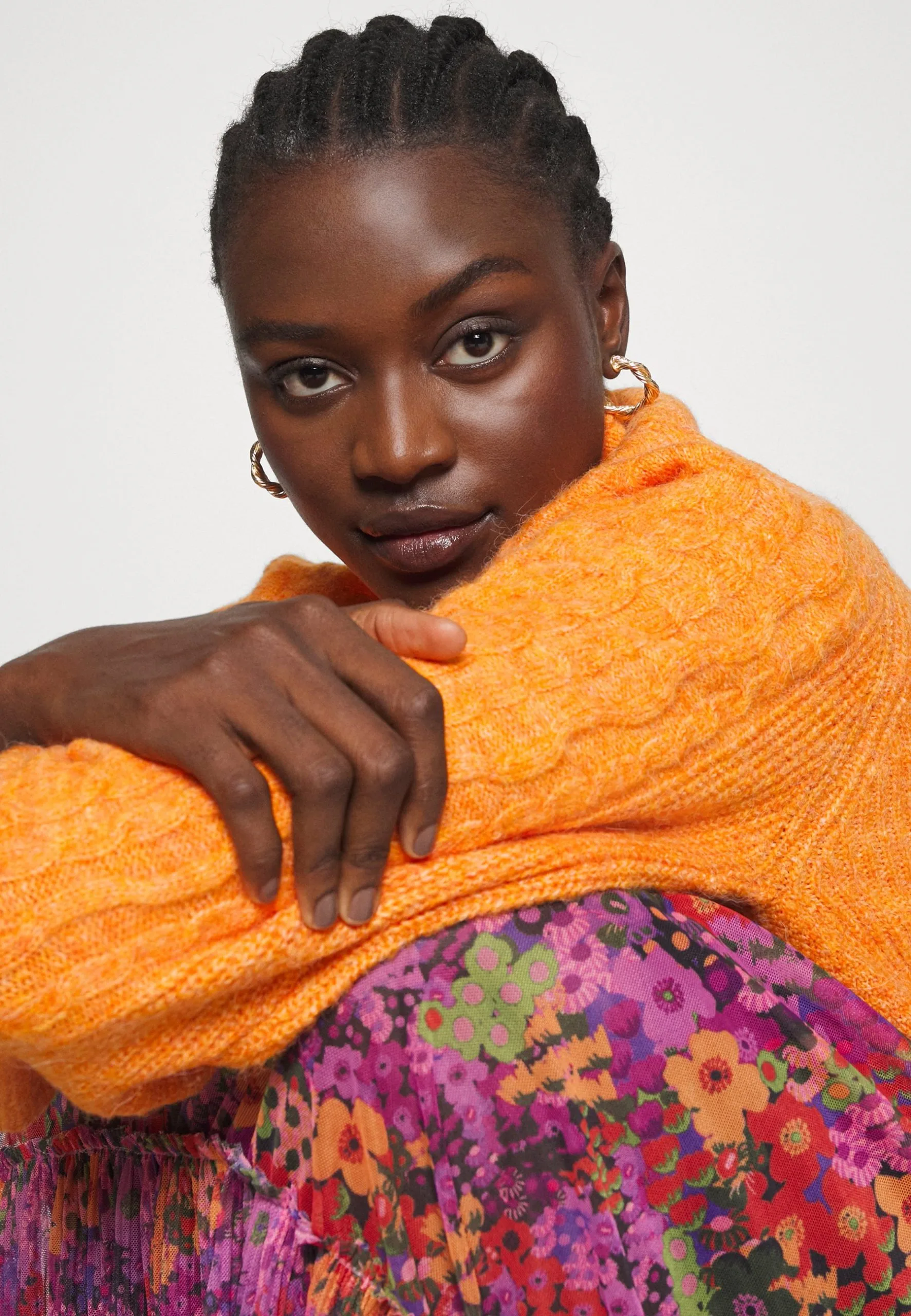 ESPRIT Cable- Strikkegenser - Golden Orange 7 ESPRIT Cable- Strikkegenser - Golden Orange - Bilde 5