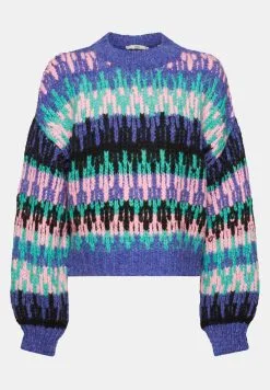 Edc By Esprit Cropped Jacquar - Strikkegenser - Bright Blue 15 Edc By Esprit Cropped Jacquar - Strikkegenser - Bright Blue -ESPRIT Butikk 45de5aa357ab4d088b11372c324b5438