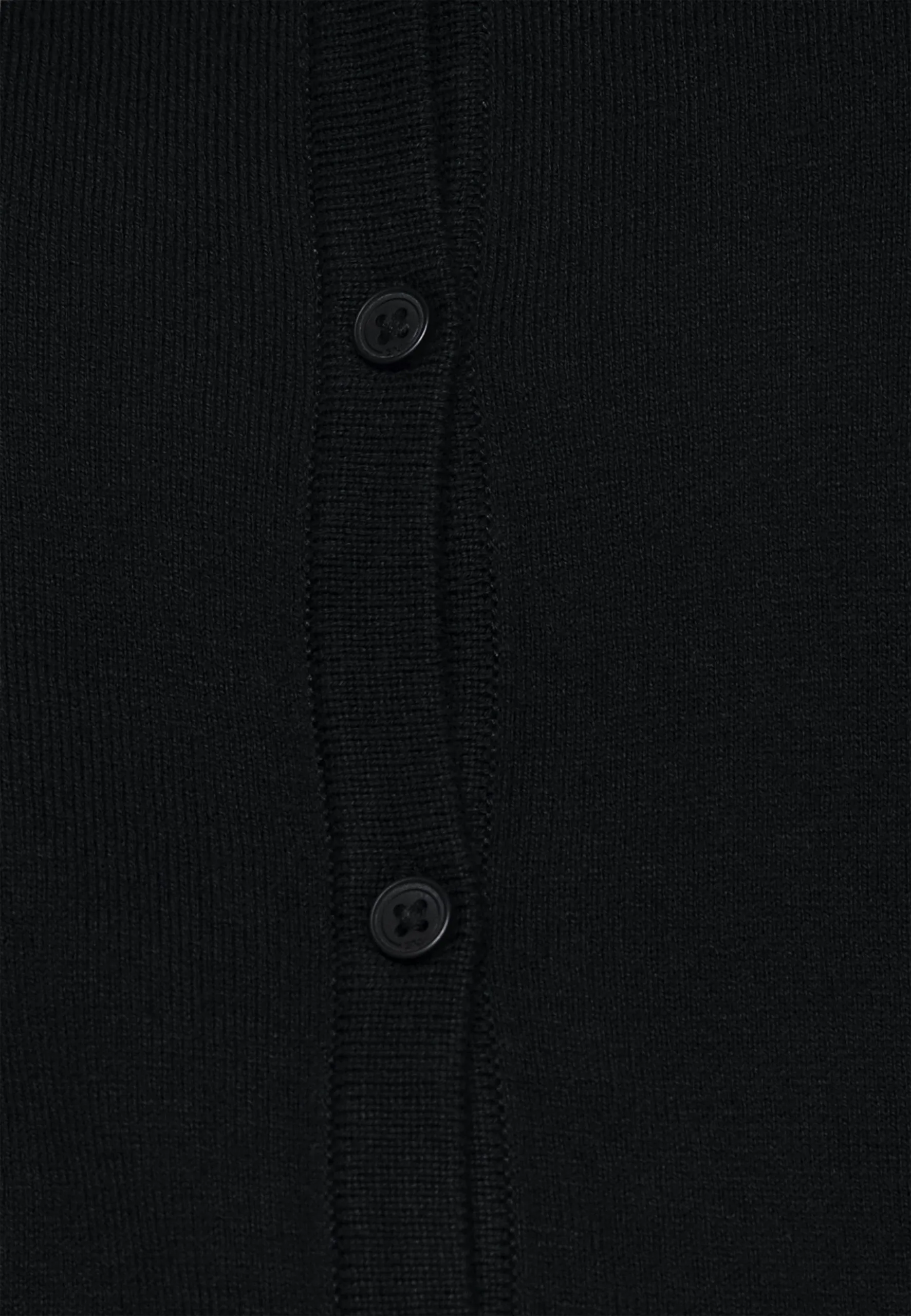 Edc By Esprit Basic Crewneck- Cardigan - Black 7 Edc By Esprit Basic Crewneck- Cardigan - Black - Bilde 5