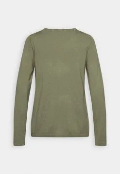Edc By Esprit Basic Crewneck - Strikkegenser - Light Khaki -ESPRIT Butikk 48e137434759432ca49208549f480089