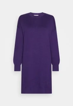Edc By Esprit Dress - Strikket Kjole - Dark Lavender