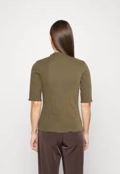 Edc By Esprit T-Shirts Med Print - Khaki Green -ESPRIT Butikk 49e305d3d52c4f159ba69e99baca4418