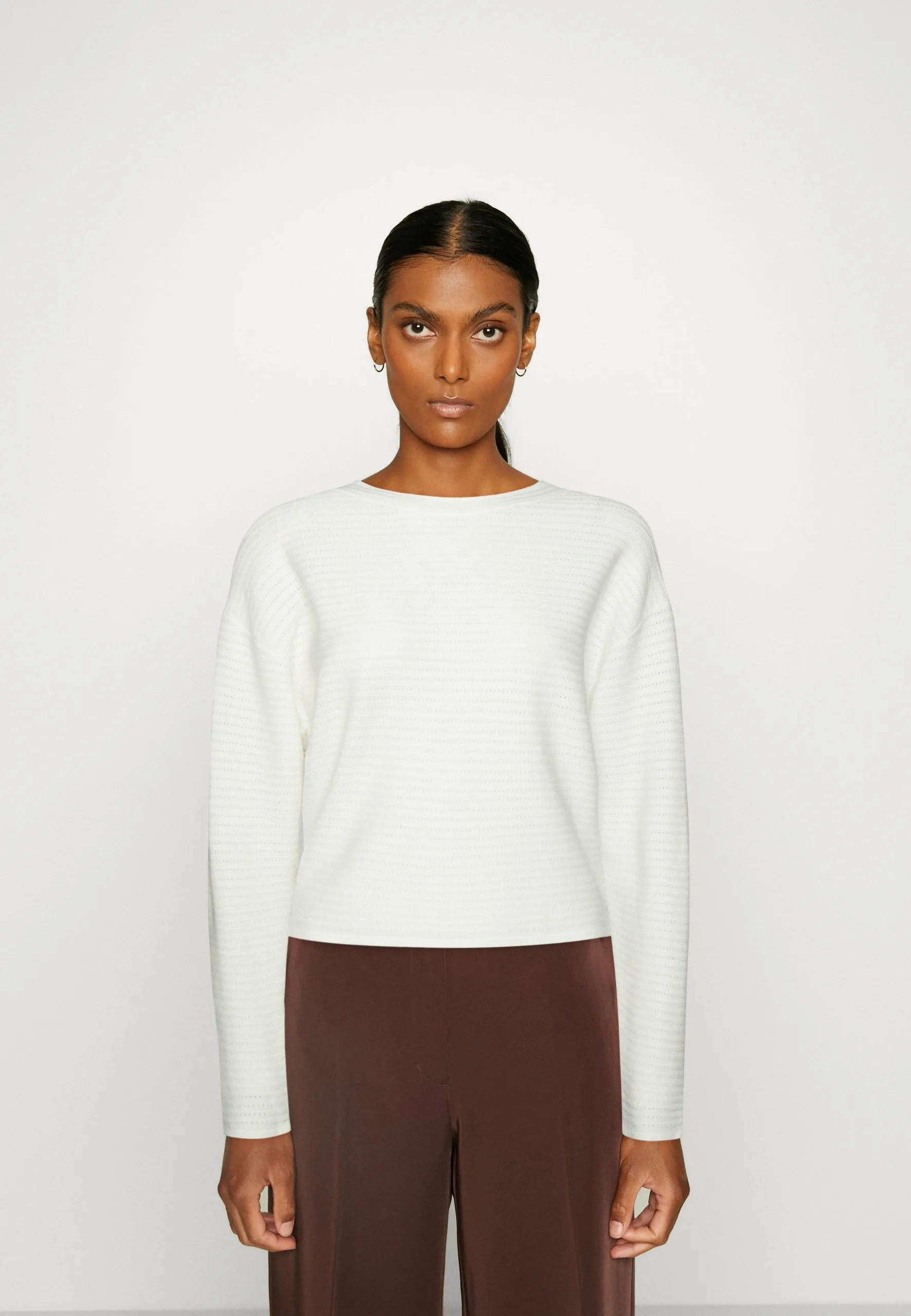 ESPRIT Stitchmix- Strikkegenser - Off White 3 ESPRIT Stitchmix- Strikkegenser - Off White