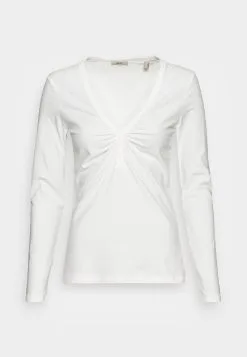 ESPRIT Peach - Topper Langermet - Off White