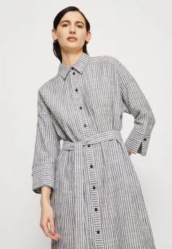 ESPRIT Stripe Beltdress - Skjortekjole - Anthracite 11 ESPRIT Stripe Beltdress - Skjortekjole - Anthracite -ESPRIT Butikk 4c7a6db130be41e892aea58316f45681