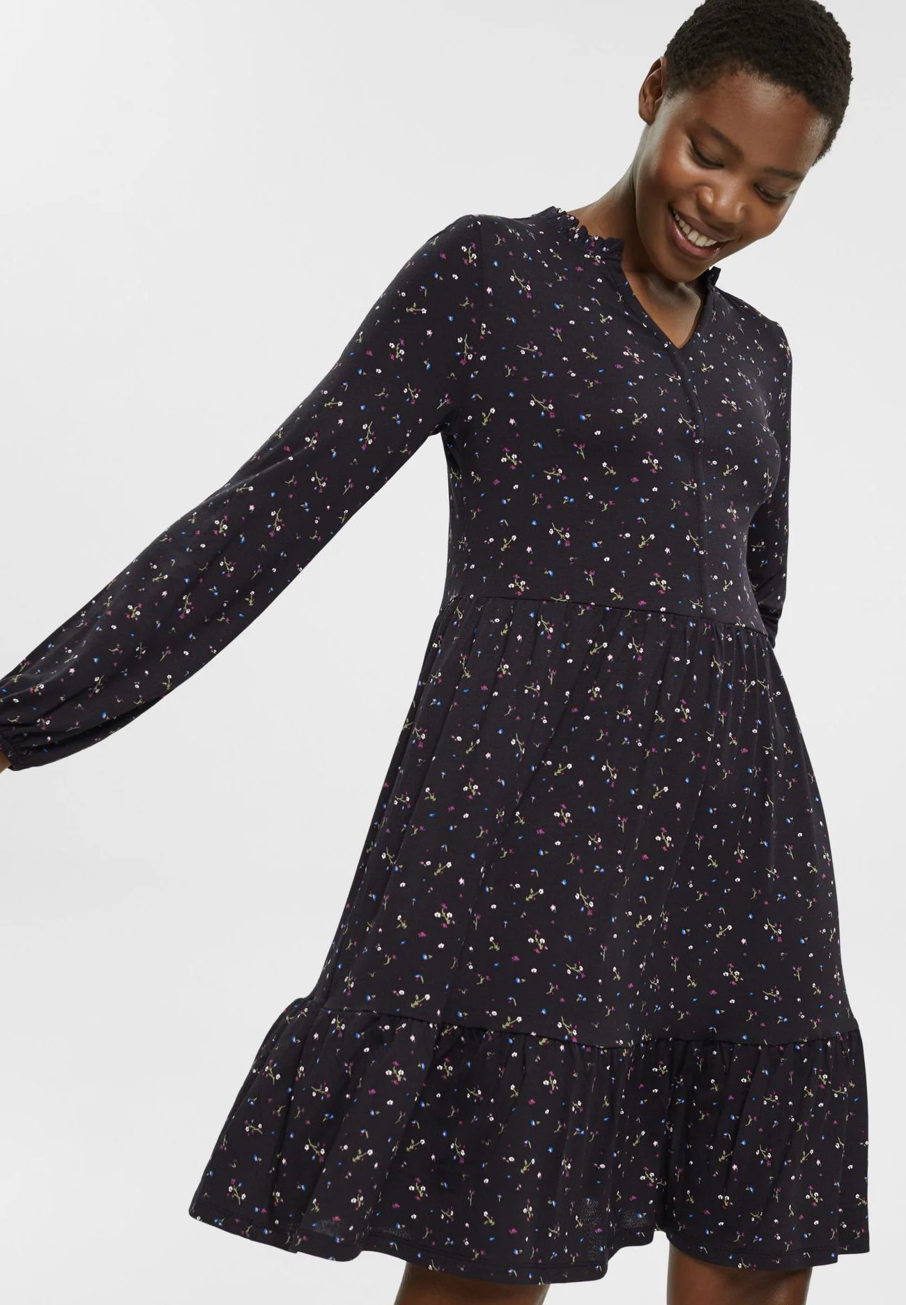 Edc By Esprit Jerseykjole - Black 5 Edc By Esprit Jerseykjole - Black - Bilde 4