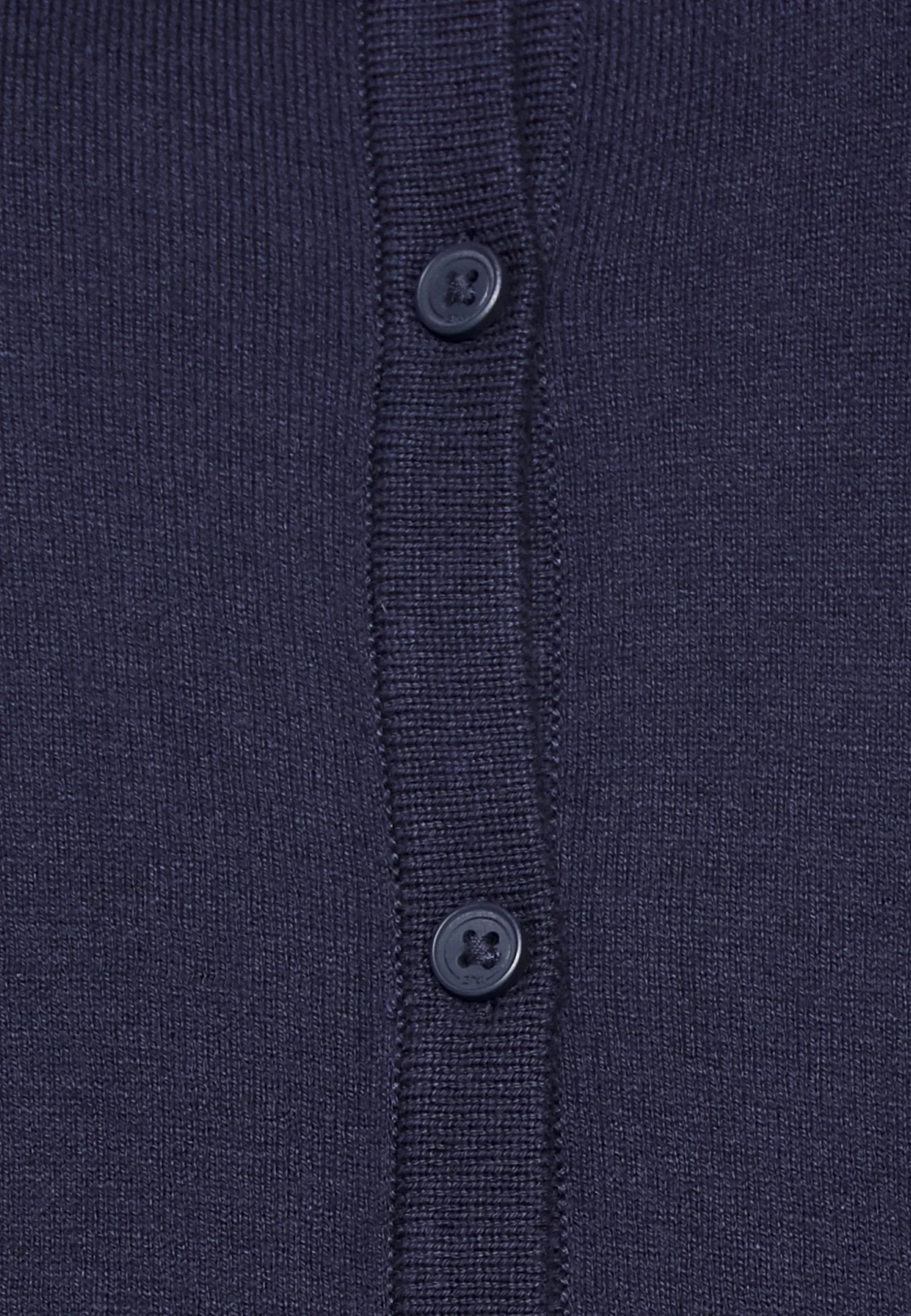 Edc By Esprit Basic Crewneck- Cardigan - Navy 7 Edc By Esprit Basic Crewneck- Cardigan - Navy - Bilde 5