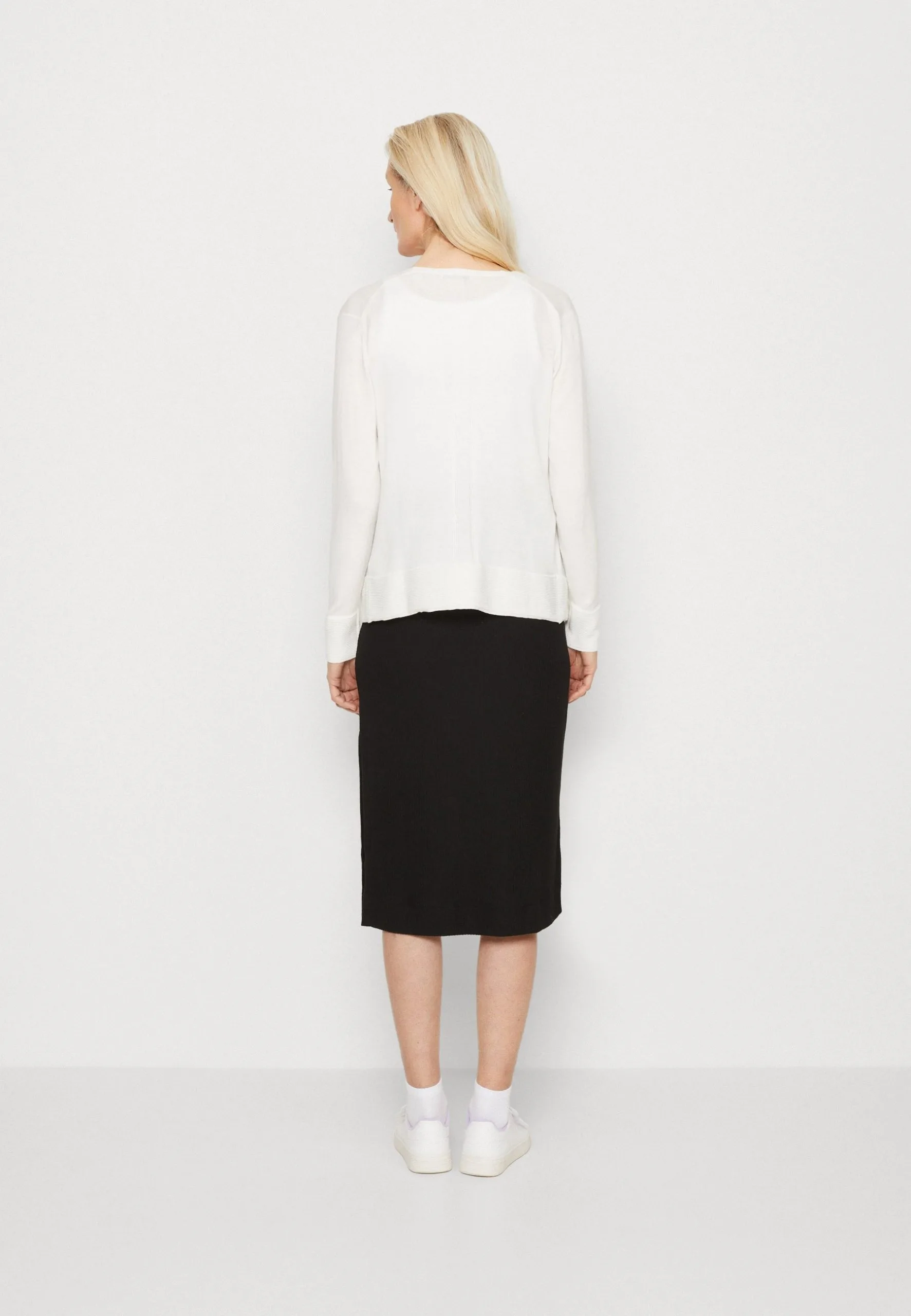 ESPRIT Open Cardigan - Cardigan - Off White 5 ESPRIT Open Cardigan - Cardigan - Off White - Bilde 3
