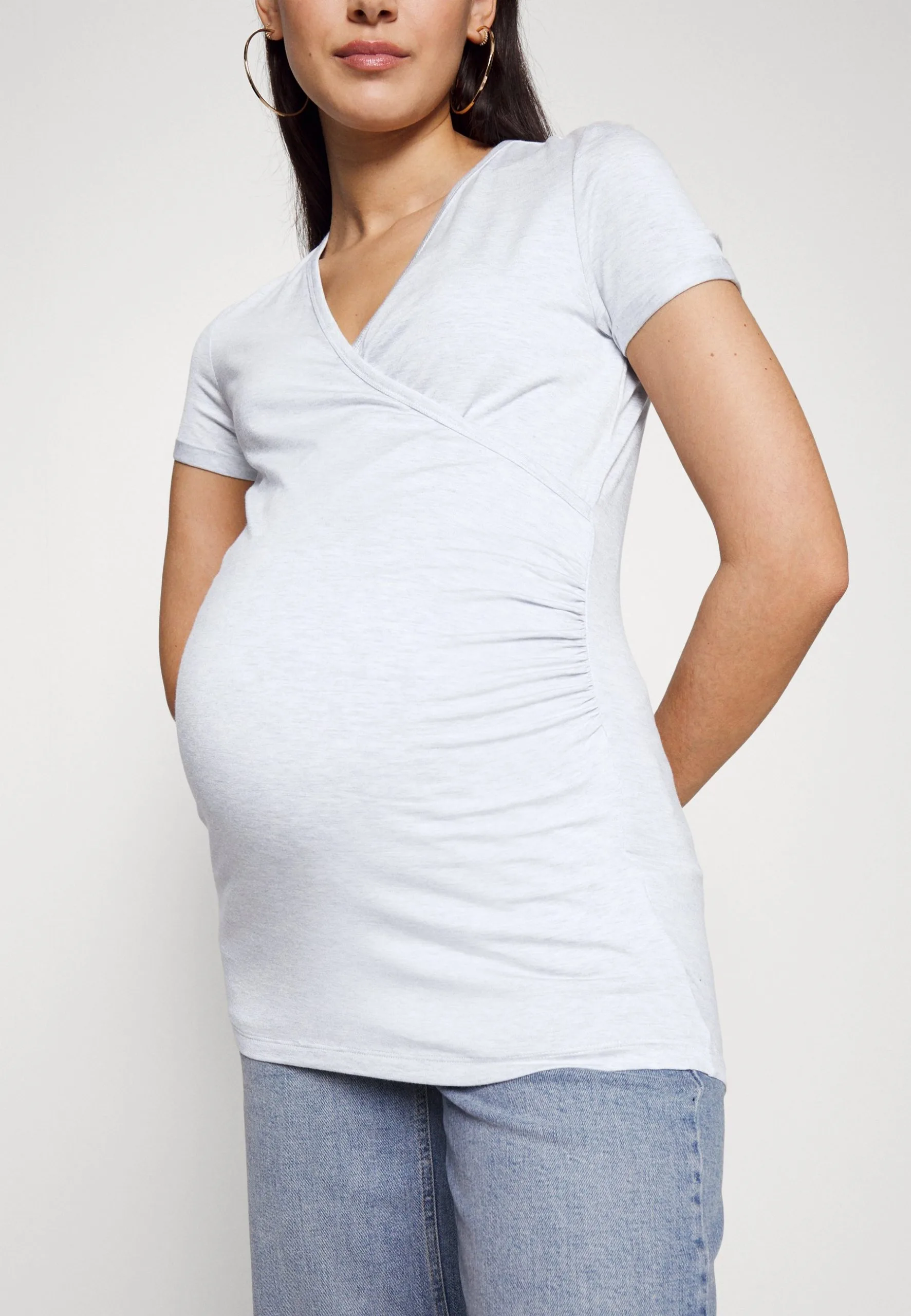 T Shirt Nursing Short Sleeve - T-Shirts - Light Blue 10 T Shirt Nursing Short Sleeve - T-Shirts - Light Blue - Bilde 8