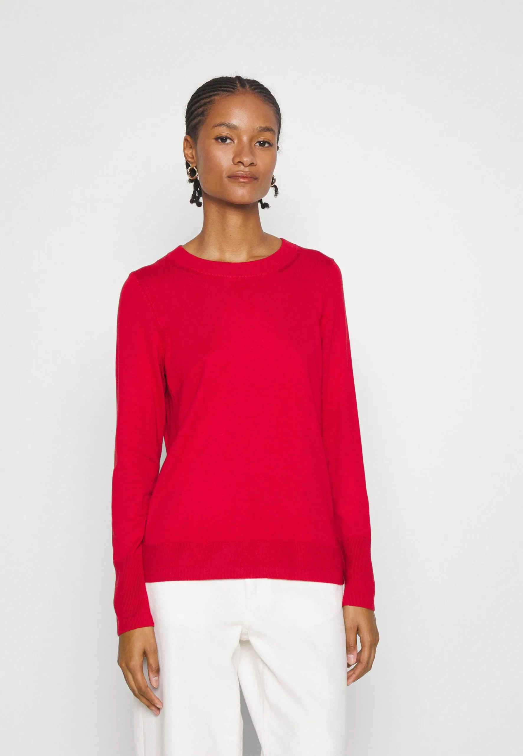 ESPRIT Roundneck- Strikkegenser - Dark Red 5 ESPRIT Roundneck- Strikkegenser - Dark Red - Bilde 3