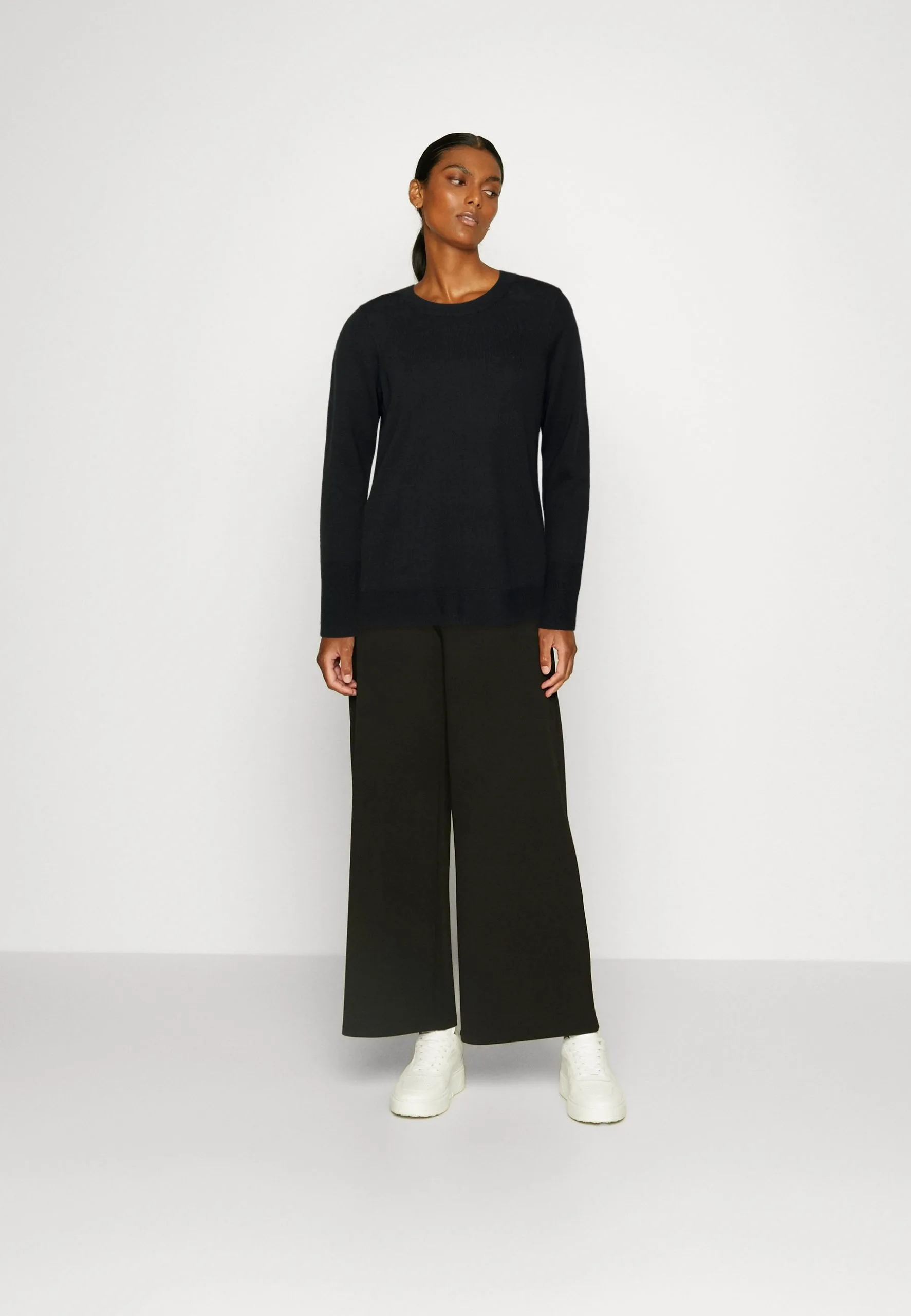 ESPRIT Roundneck- Strikkegenser - Black 4 ESPRIT Roundneck- Strikkegenser - Black - Bilde 2